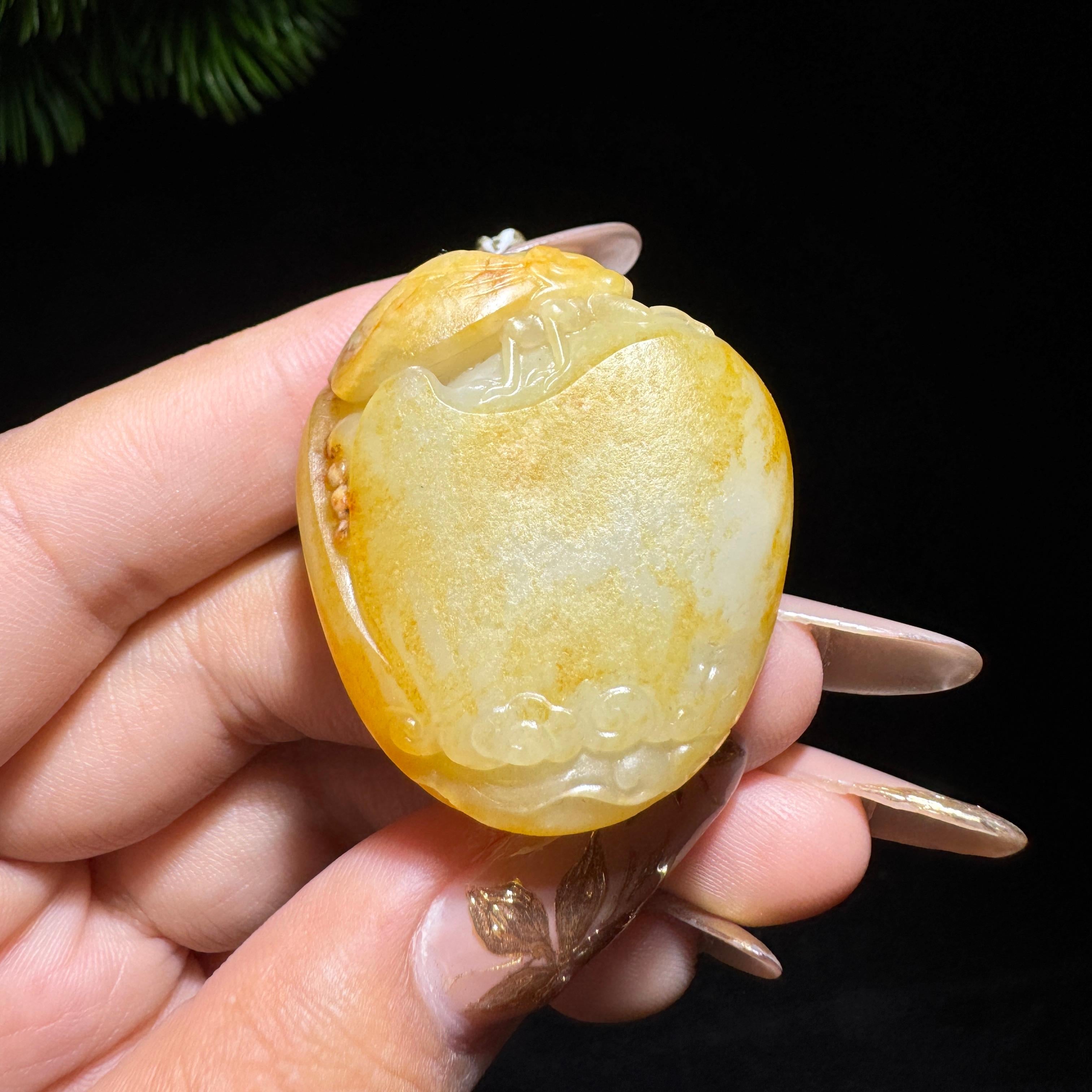 和田玉籽料蝉（30.0g）