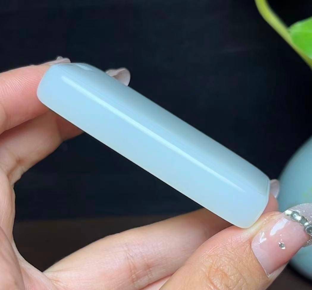 和田羊脂玉平安无事牌（78.5g）