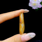 和田玉黄沁皮籽料挂件（15.8g）