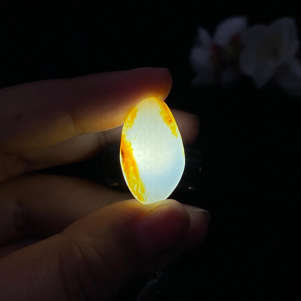 和田玉黄皮籽料吊坠籽（4.4g）