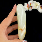 和田玉洒金皮籽料原石（218g）