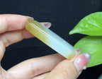 新疆和田玉且末天地糖羊脂玉平安无事牌（38.2g）