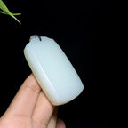 和田白玉玉无事牌（73.1g）