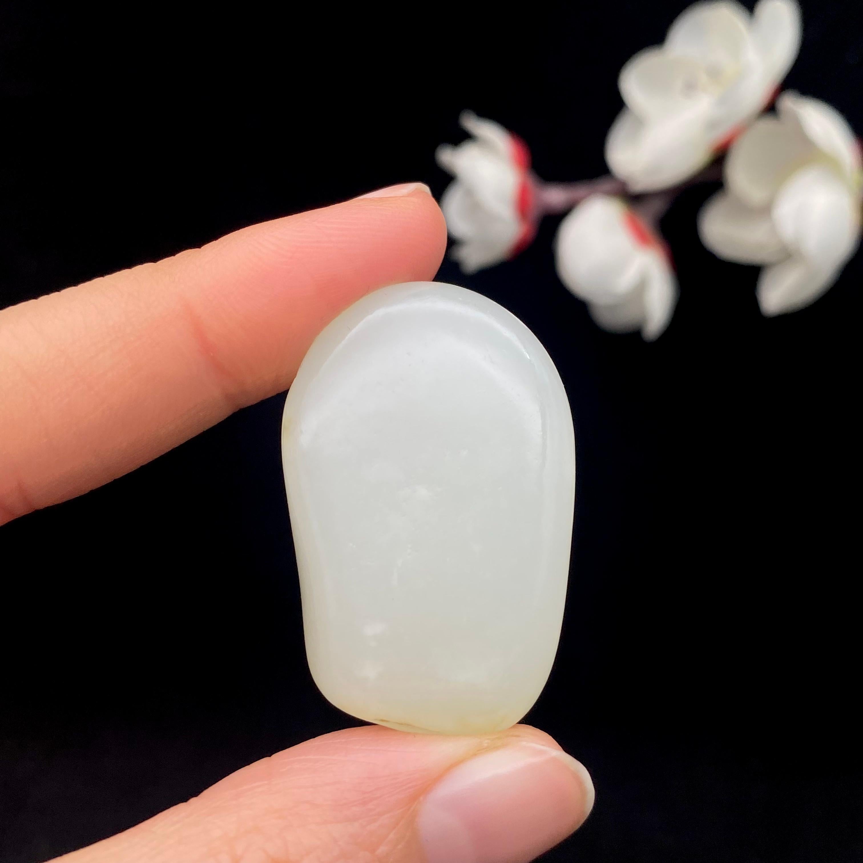 和田玉白玉籽料（19.5g）