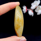 和田玉聚红皮籽料大挂件（51.1g）