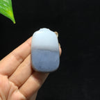 和田玉青花无事牌挂件（42.2g）