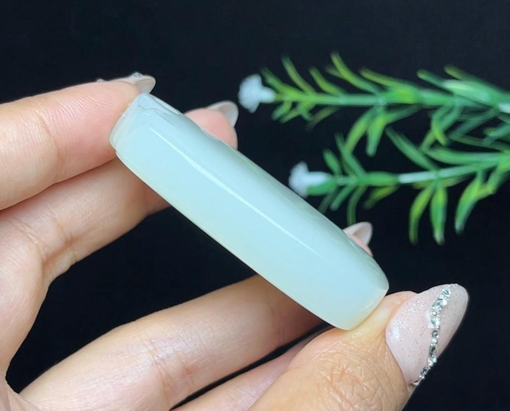 和田玉平安无事牌（54.2g）
