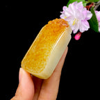 和田玉籽料无事牌（65.0g）