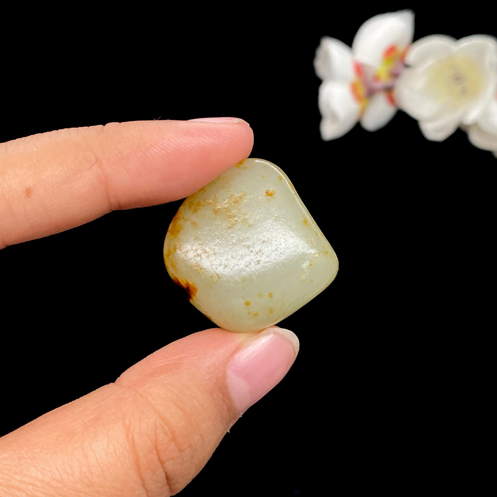 和田玉洒金皮籽料吊坠籽（15.2g）