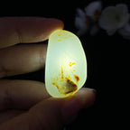 和田玉洒金皮籽料吊坠籽（13.2g）