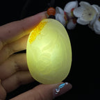 和田玉籽料【花开富贵】（53.5g）