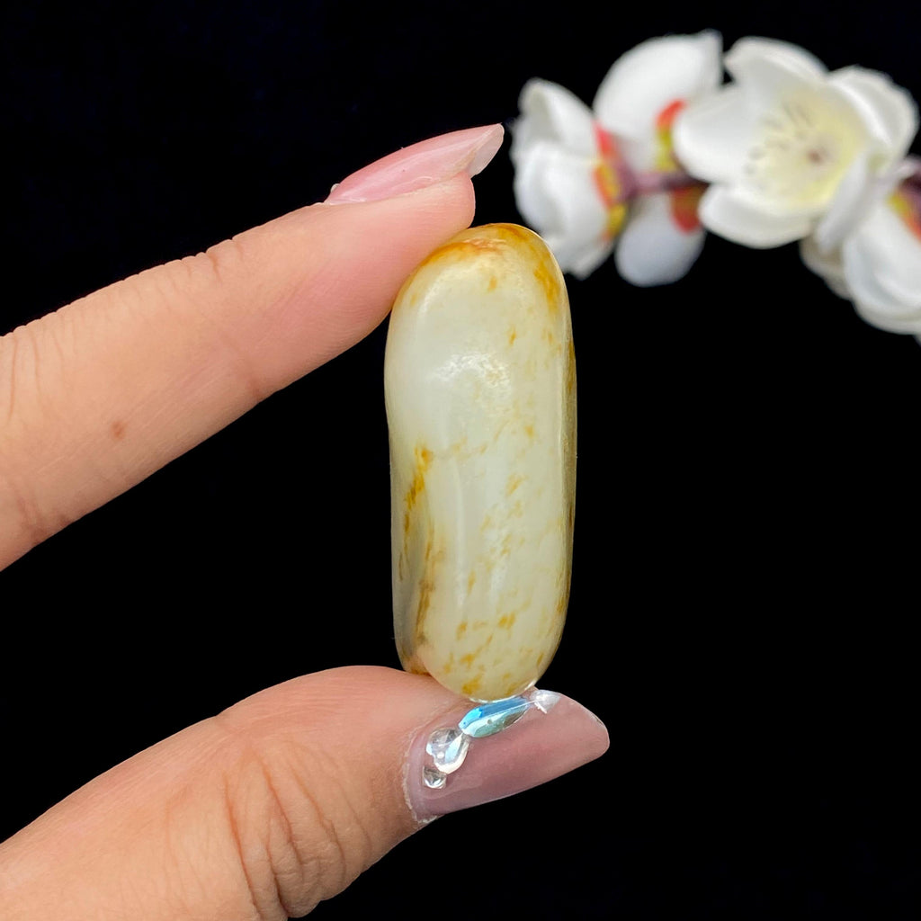 和田玉洒金皮籽料挂件（40.7g）