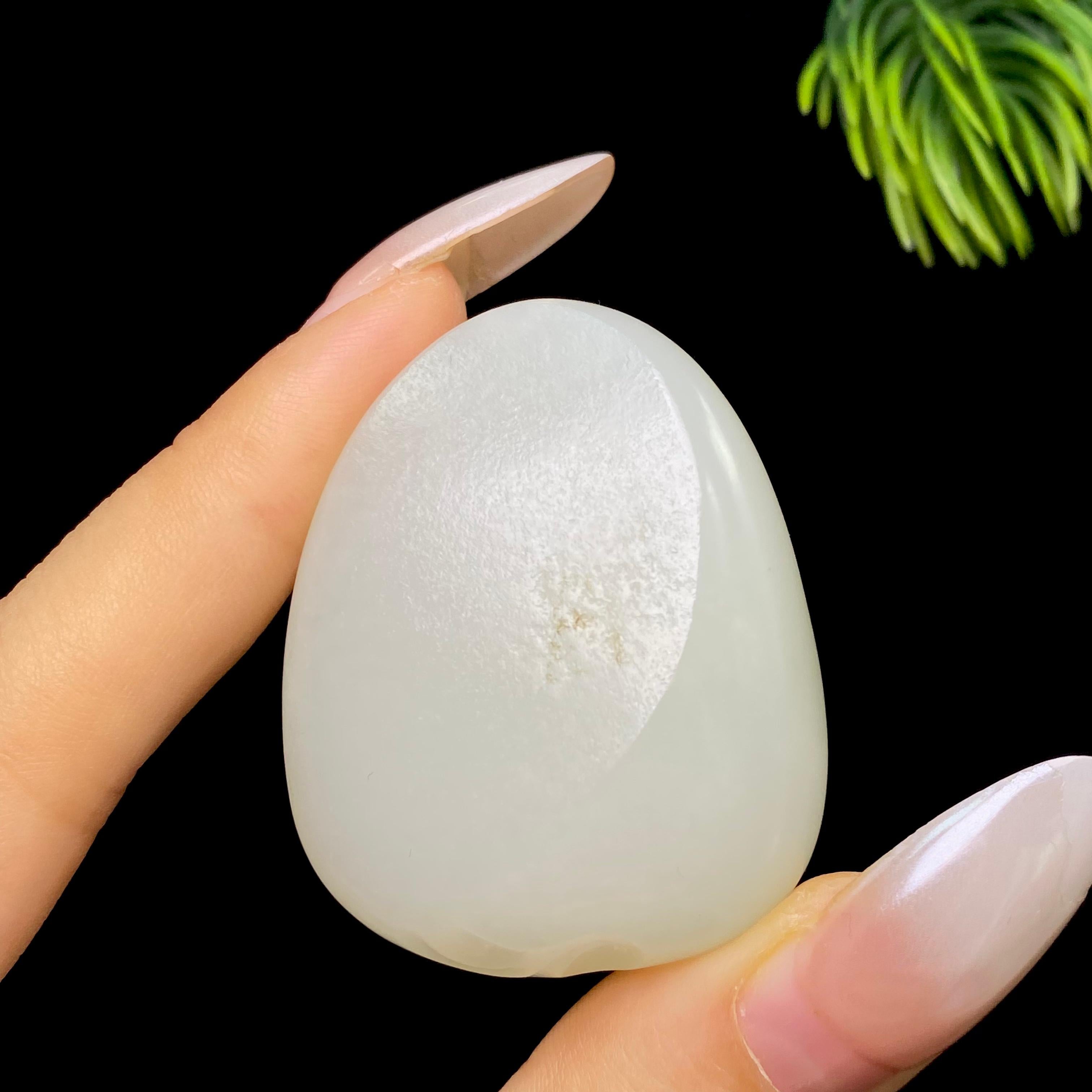 和田玉籽料佛公（43.9g）