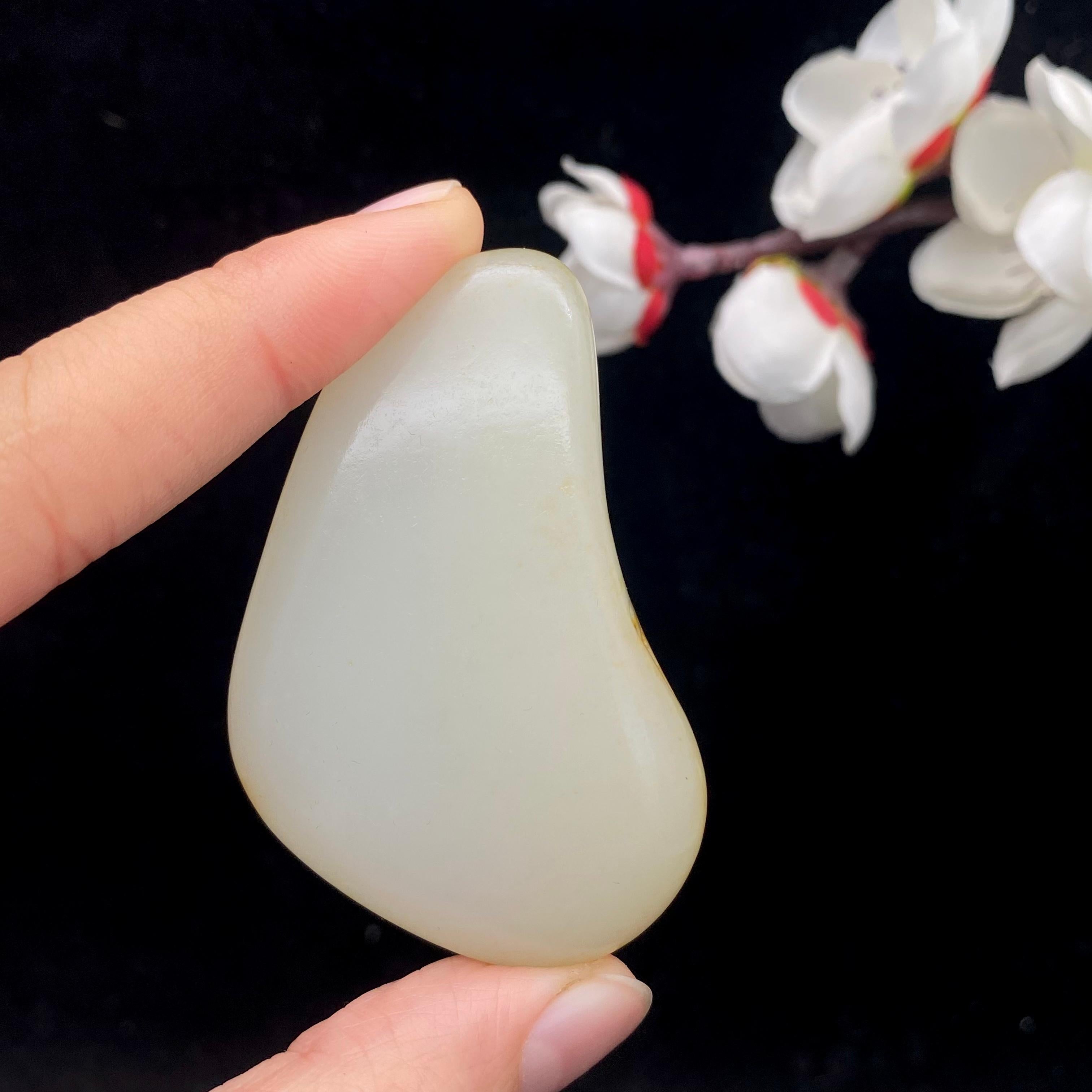 和田玉洒金皮籽料挂件（51.3g）