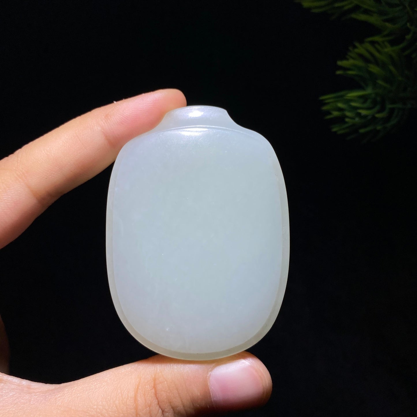 和田玉籽料连年有余（74.3g）