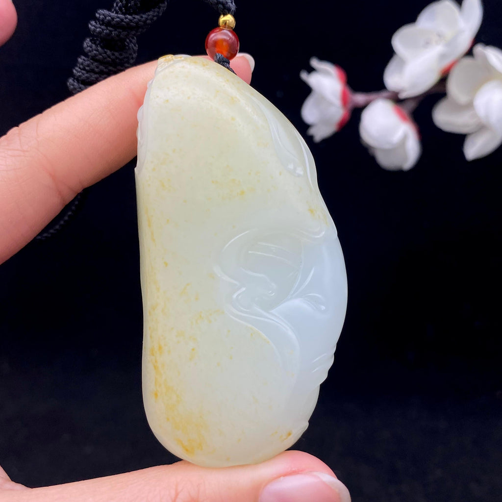 和田玉籽料【财神爷】（89.5g）