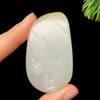 和田玉籽料龙行天下（38.7g）