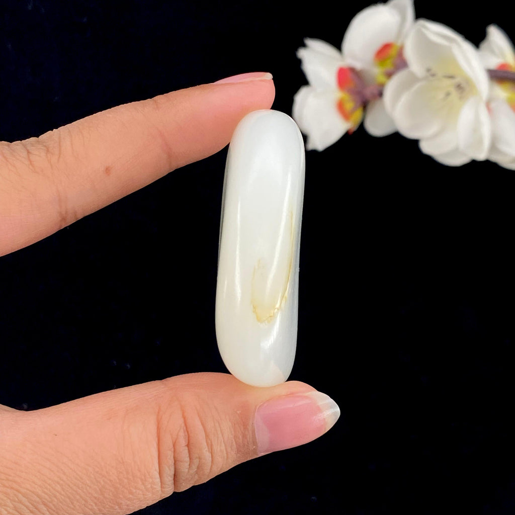 和田玉白玉籽料大挂件（53.1g）