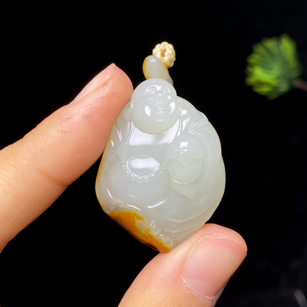 和田玉籽料佛公（12.6g）