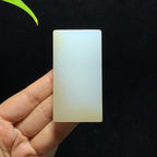 和田山料羊脂糖白玉无事牌（81.2g）