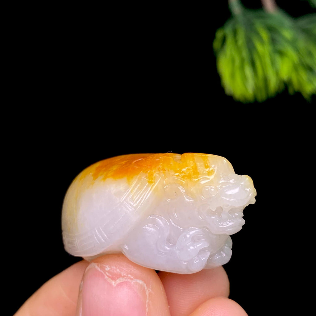 和田玉籽料龙龟（27.3g）