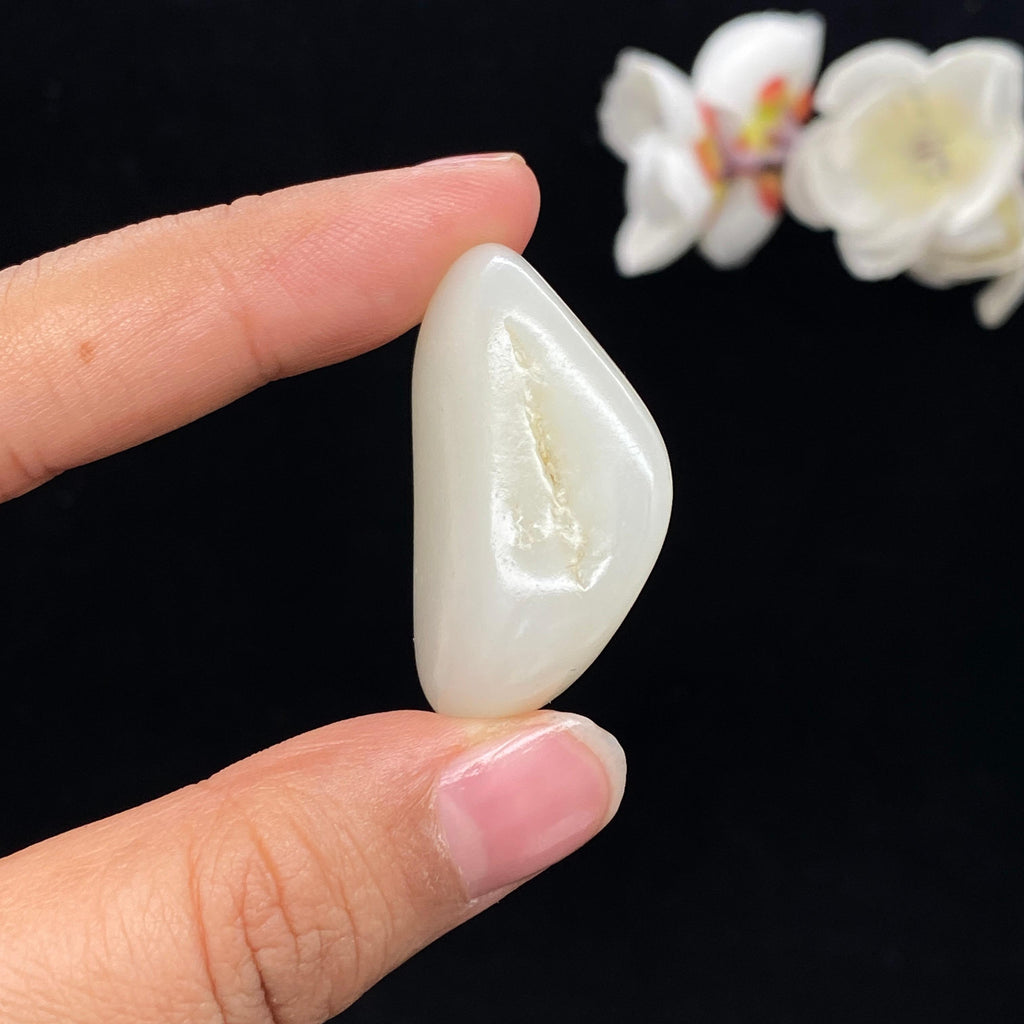 和田玉白玉籽料挂件（23.2g）