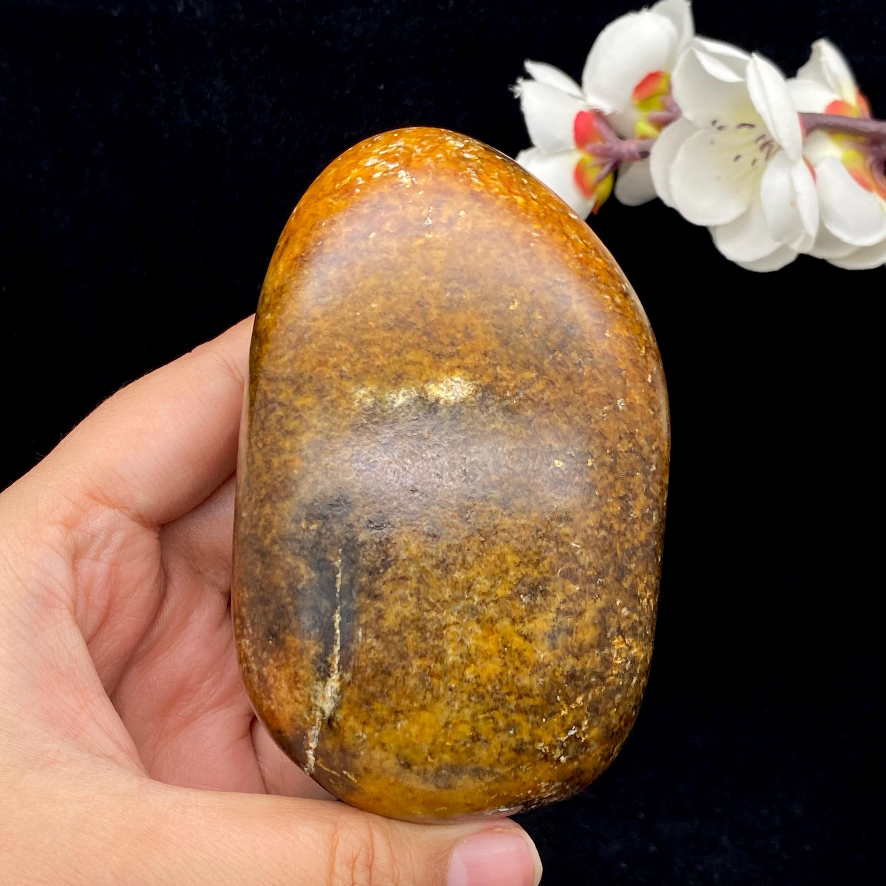 和田玉黄沁皮籽料（463.2g）