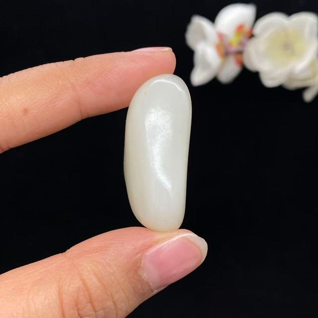 和田玉白玉籽料挂件（23.2g）