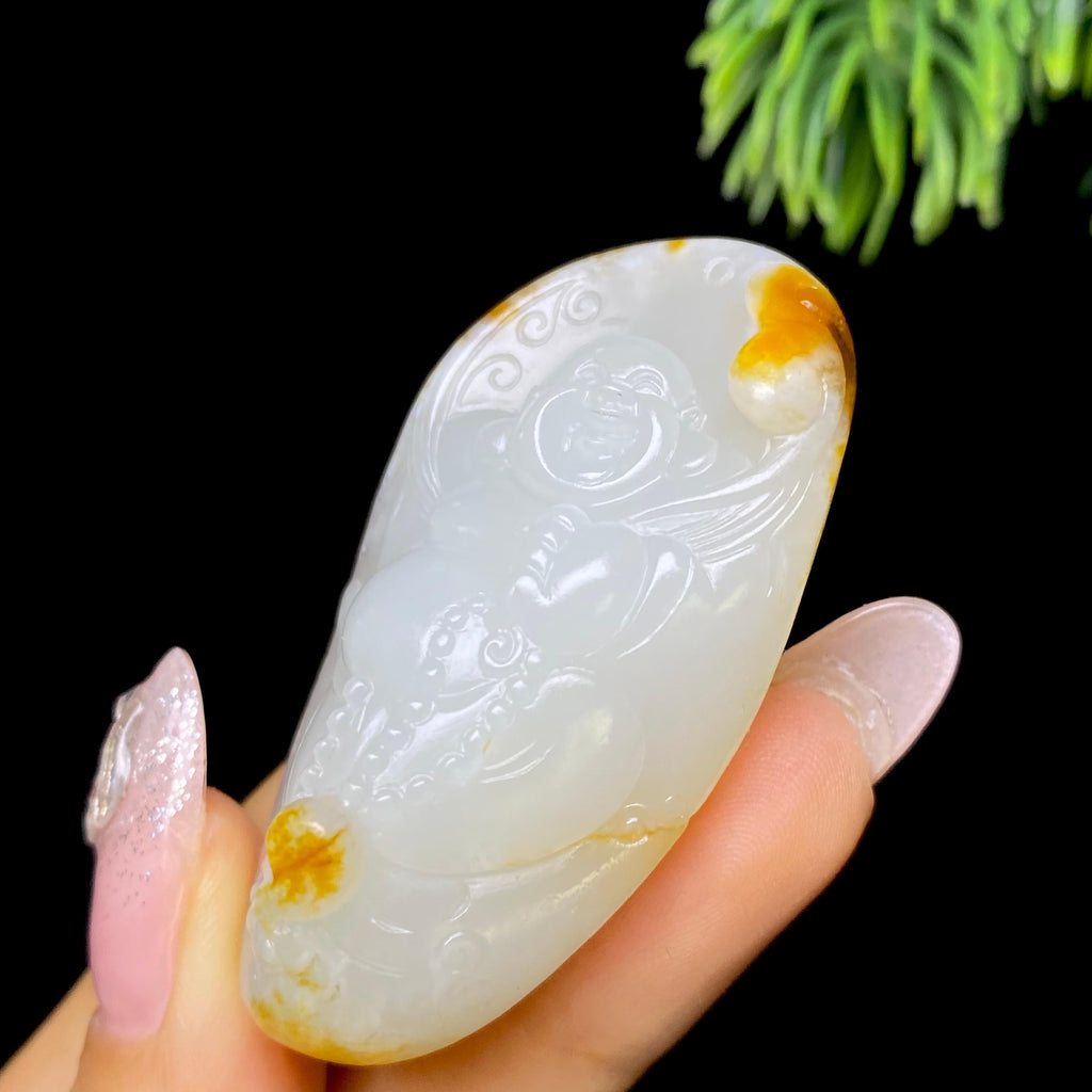 和田玉籽料佛公（40.0g）