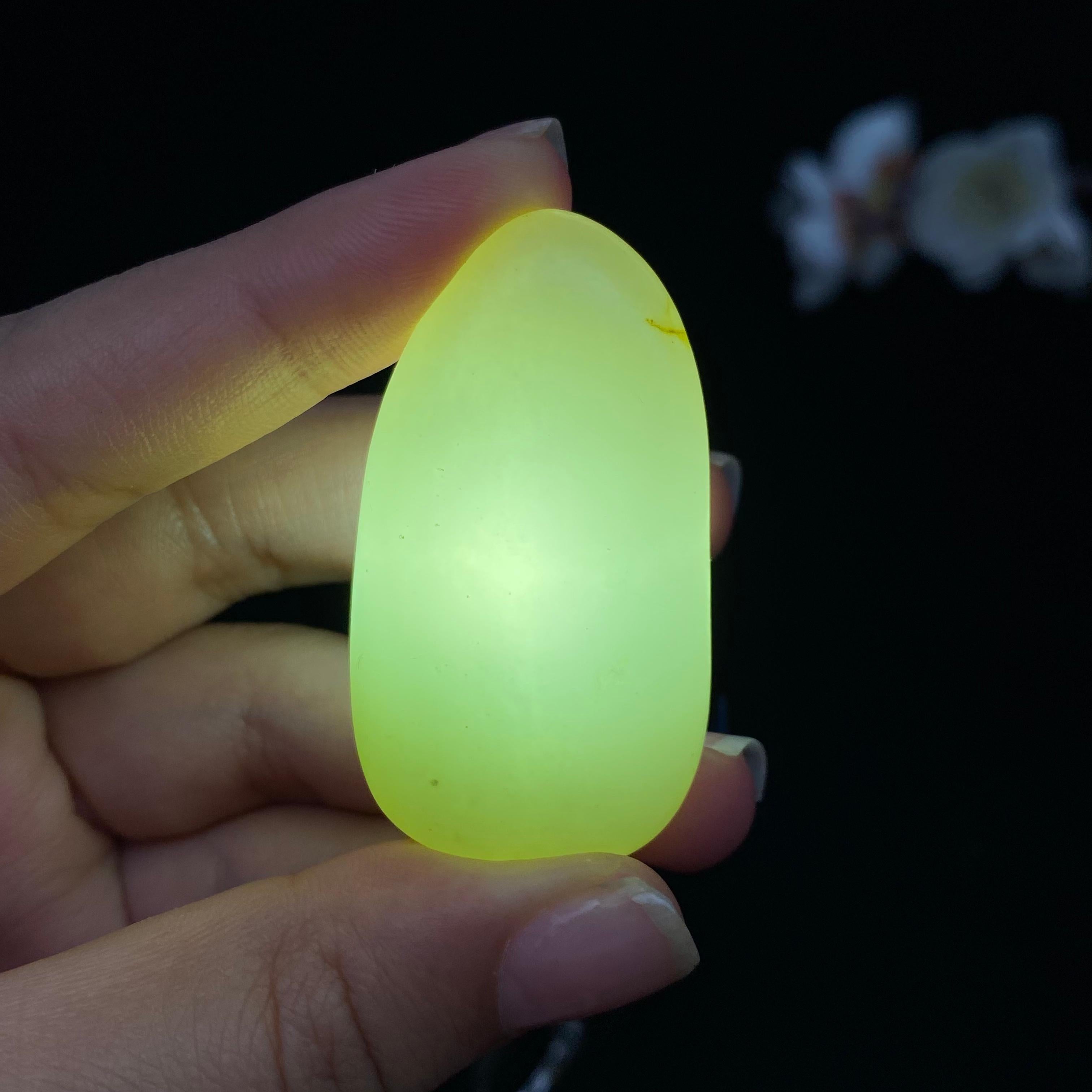 和田玉白玉籽料挂件（22.3g）