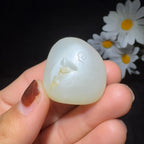 和田玉籽料挂件佛公（24.7g）