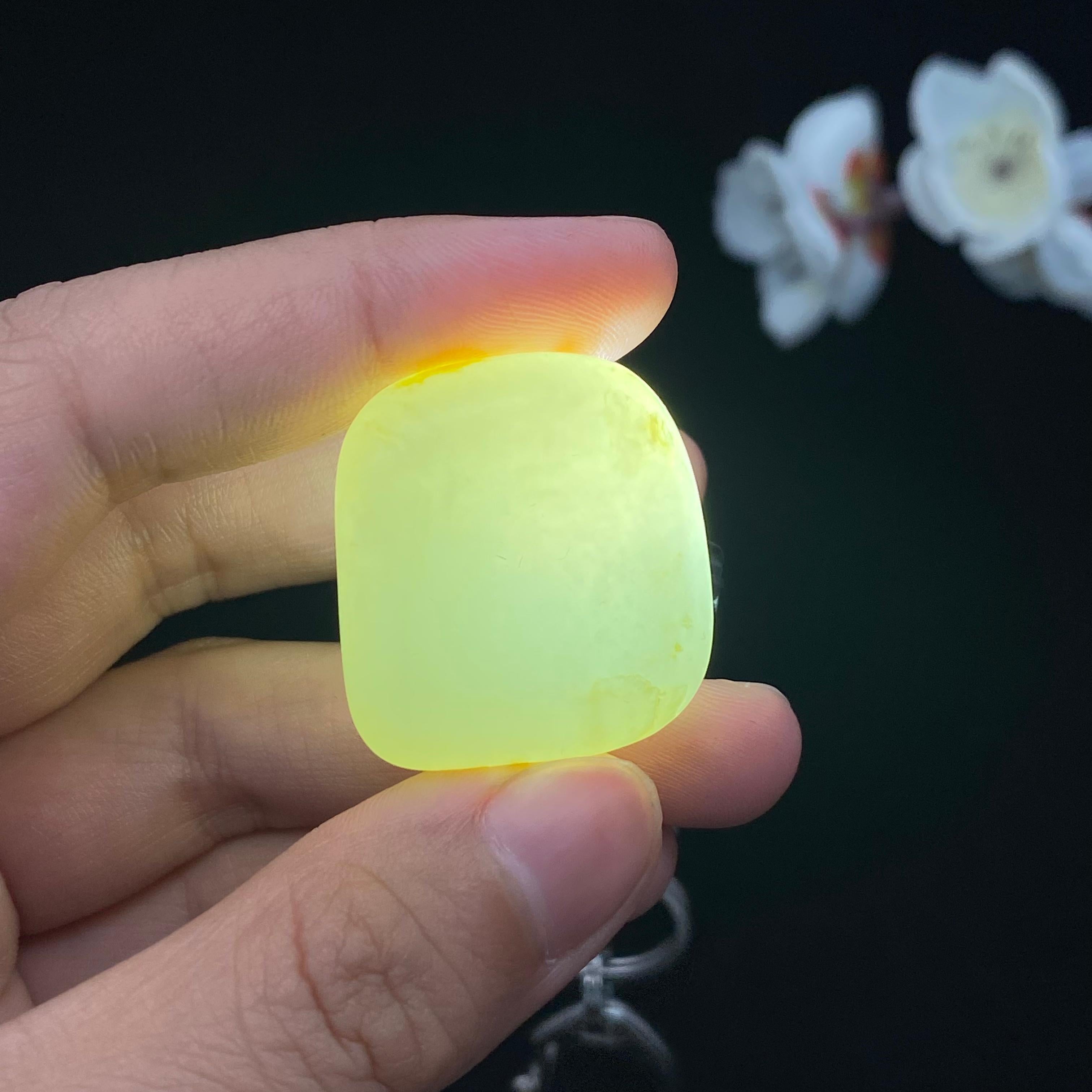 和田玉洒金皮籽料挂件（20.3g）