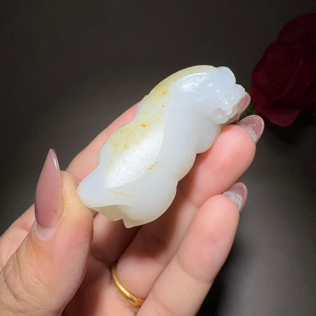 和田玉籽料貔貅挂件（41.2g）