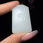 和田玉白玉平安牌（23.0g）