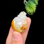 和田玉籽料佛公（18.0g）