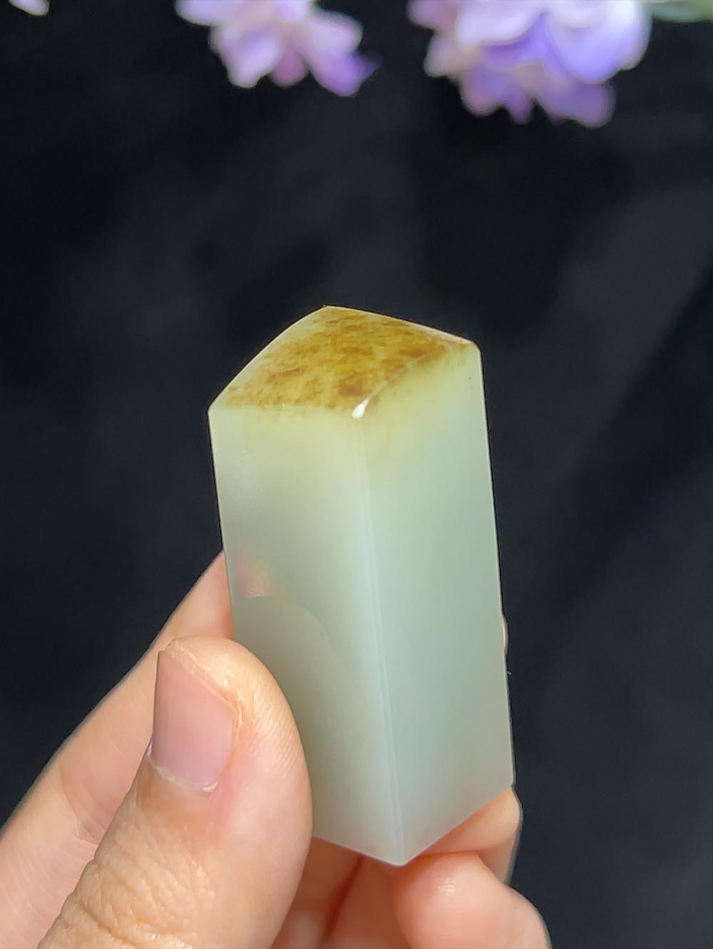 和田玉新疆和田籽料印章（28.8g）