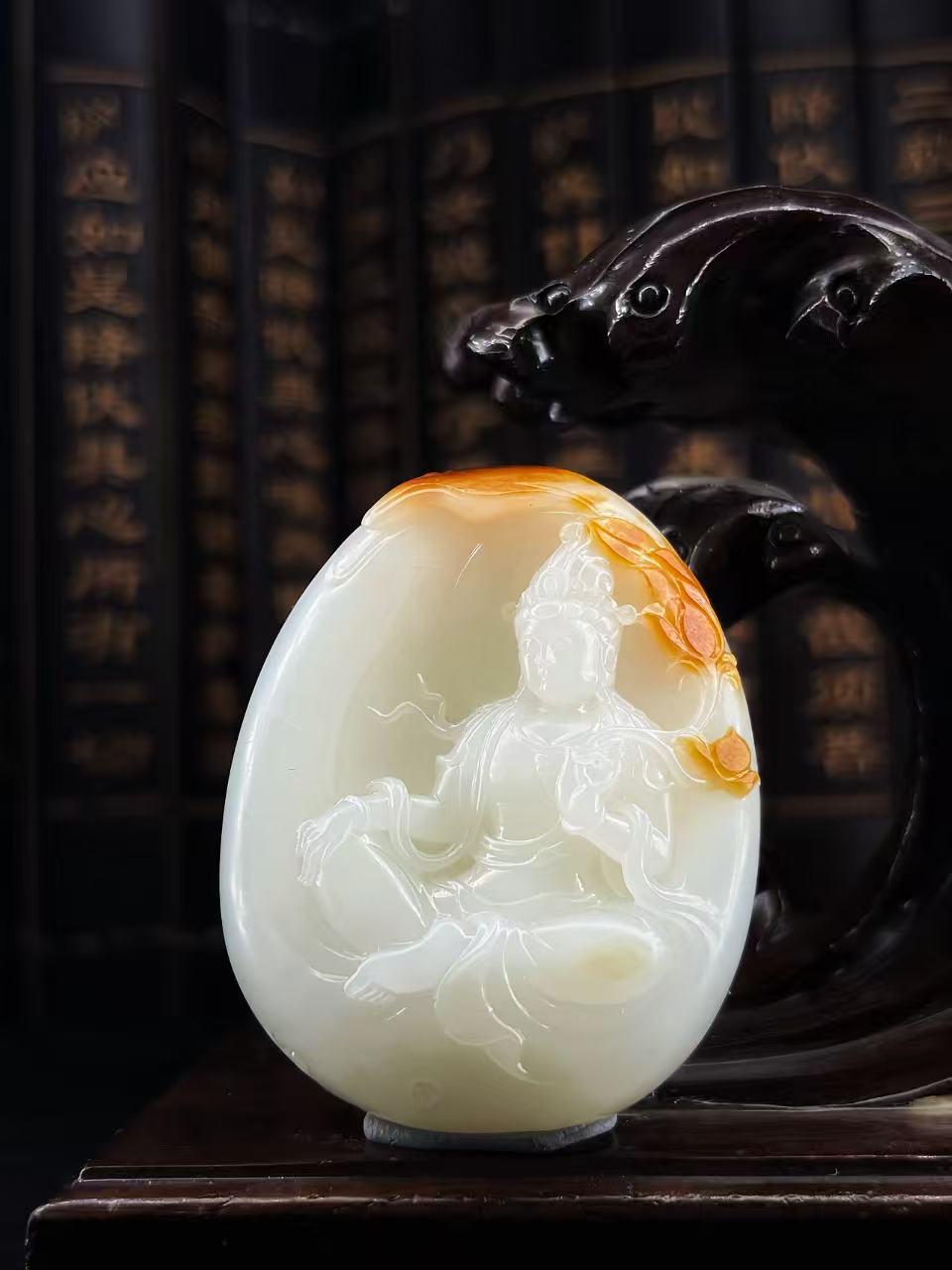 籽料观音（46.2g）