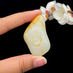和田玉黄皮籽料挂件（30.5g）