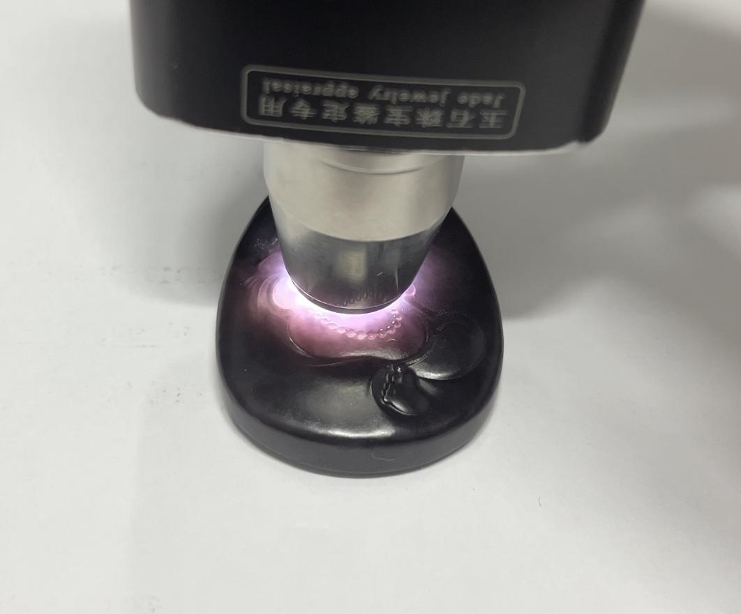 和田玉紫罗兰帝王紫佛公挂件（27.1g）