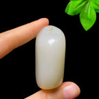 和田玉白玉籽料挂件（63.0g）