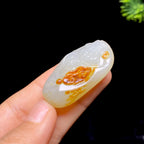 和田玉籽料财神（19.0g）