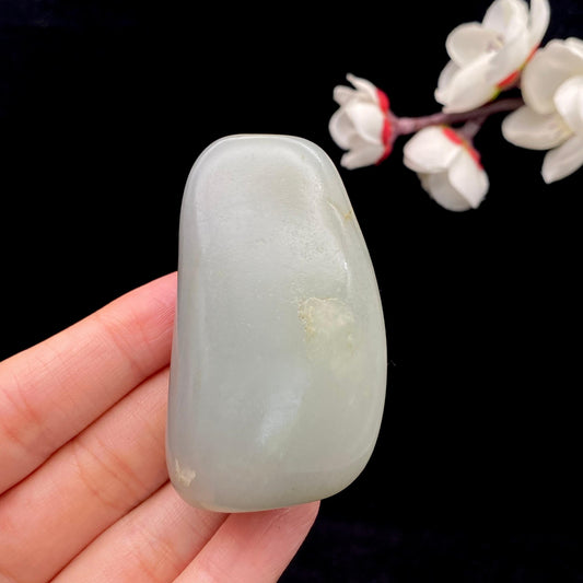 和田玉青花籽料原石（73.3g）