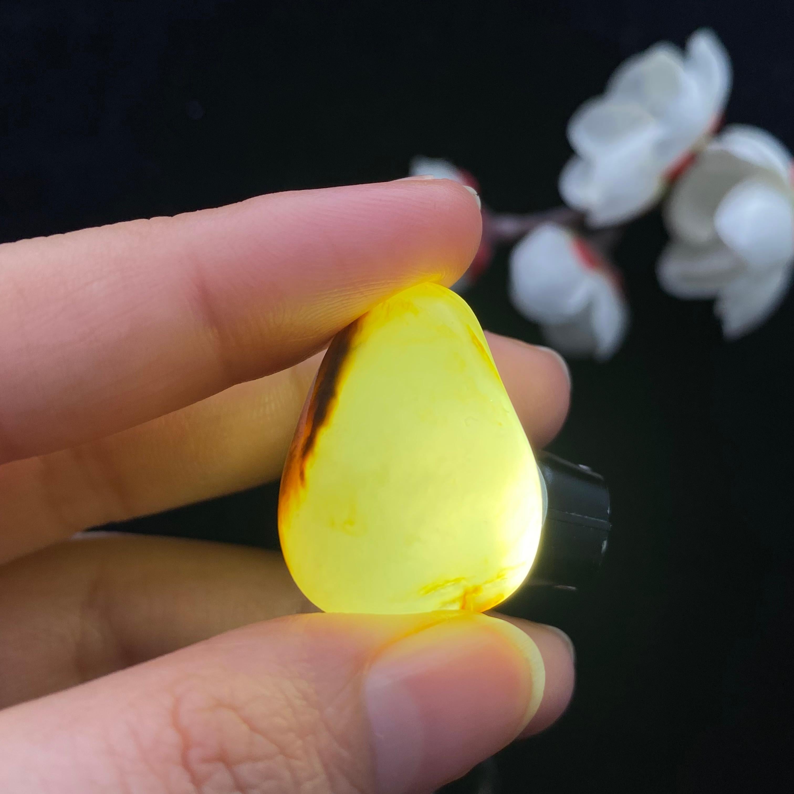 和田玉聚黄皮籽料（9.7g）