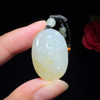 和田玉籽料佛公挂件（8.3g）