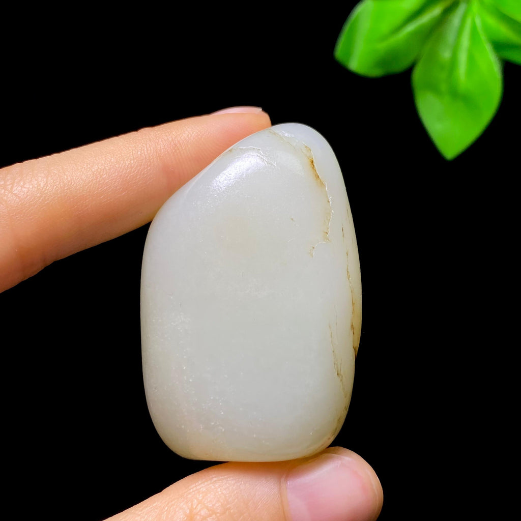 和田玉白玉籽料挂件（63.0g）