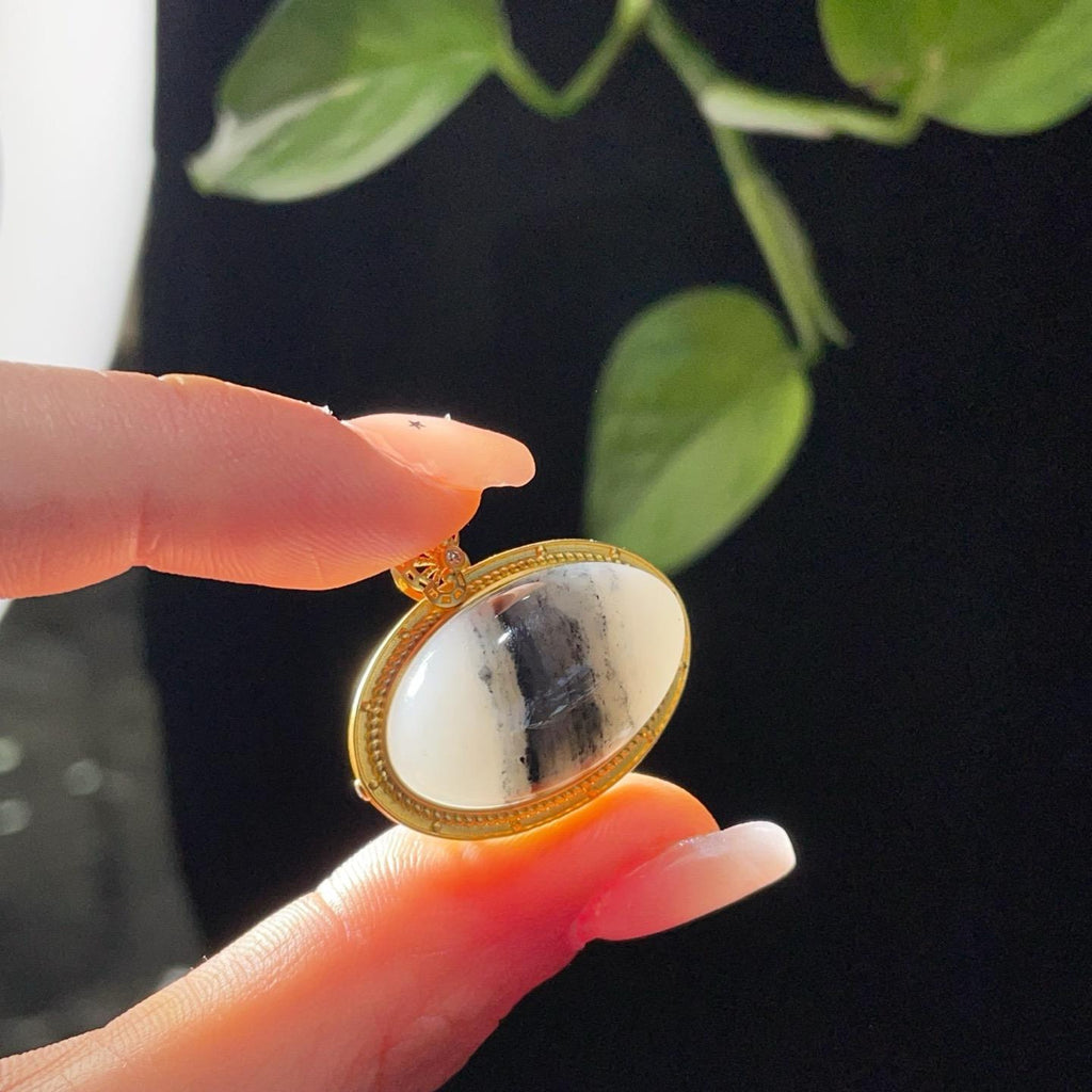 18k金青花吊坠2604300020（8.2g）