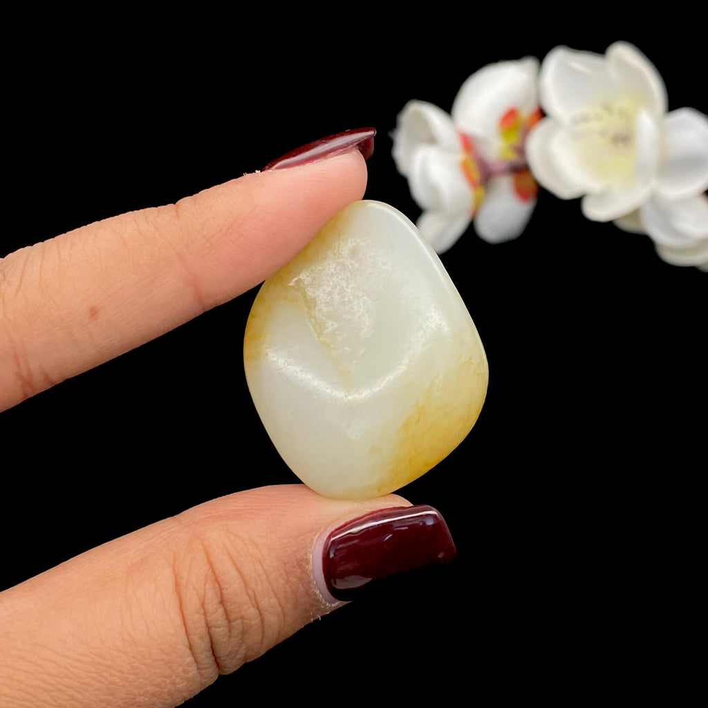 和田玉洒金皮籽料挂件（20.8g）