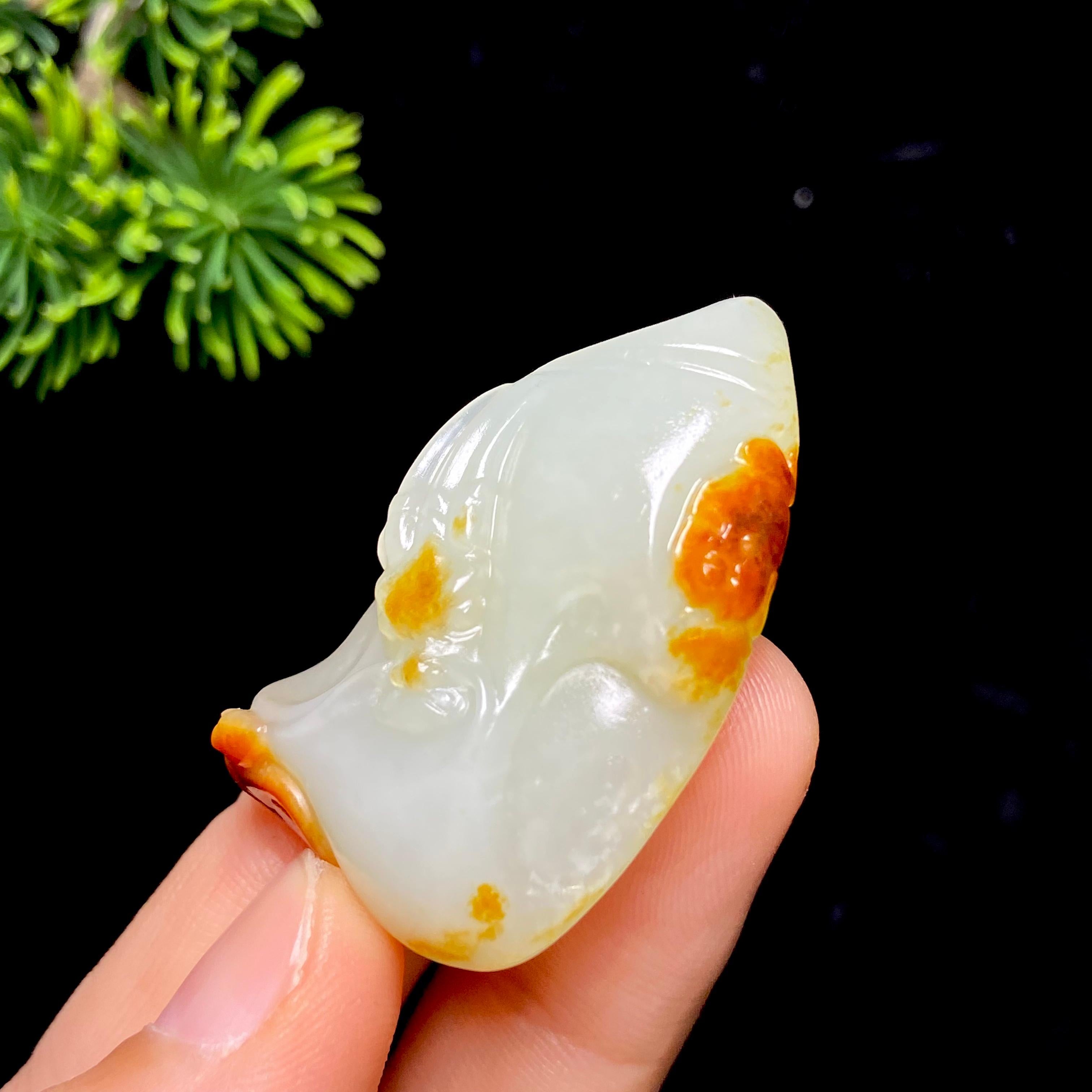 和田玉籽料望子成龙（21.2g）