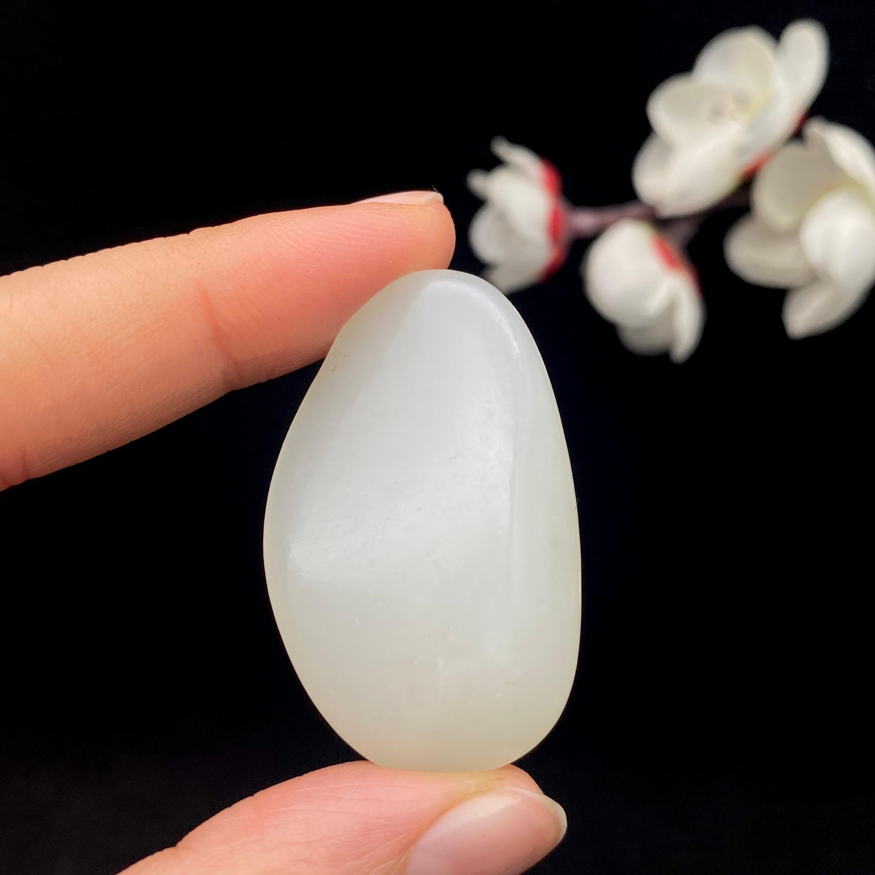 和田玉白玉籽料（17.7g）