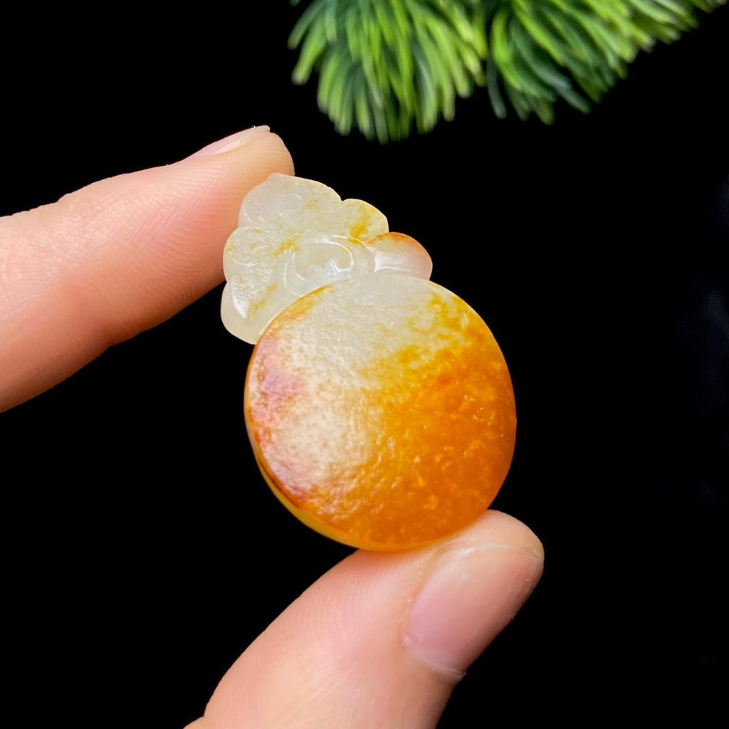 和田玉籽料如意平安牌（10.0g）